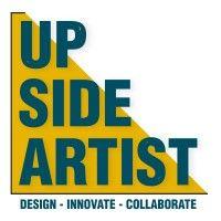 upside artist design studio logo image