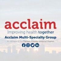 acclaim multi-specialty group logo image