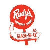 rudy's "country store"​ and bar-b-q logo image