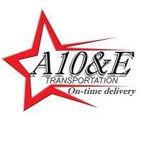 a 10 and e transportation llc logo image