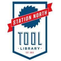 station north tool library logo image