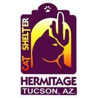 hermitage no-kill cat shelter logo image