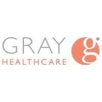 gray healthcare logo image