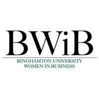 binghamton university women in business logo image