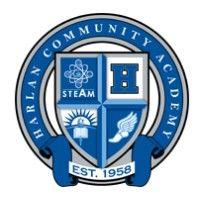 harlan community academy high school logo image