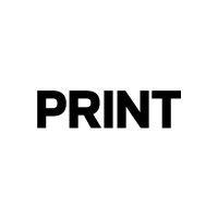 print magazine logo image