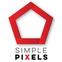 simple pixels logo image