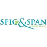 spic & span cleaning services logo image