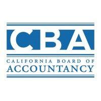 california board of accountancy logo image