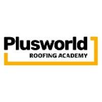 plusworld roofing academy logo image