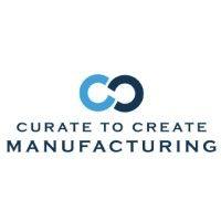 curate to create manufacturing logo image