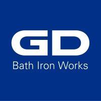 general dynamics - bath iron works logo image