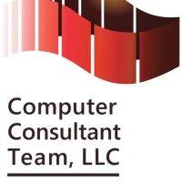 computer consultant team logo image