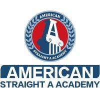 american straight a academy logo image