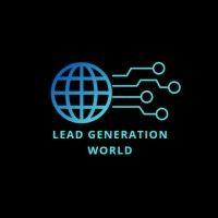 lead generation world logo image