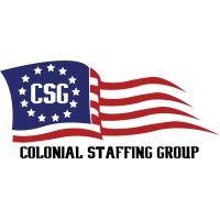 colonial staffing group inc. logo image