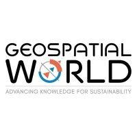 geospatial world logo image