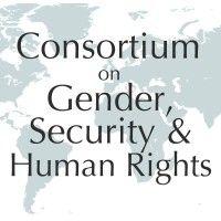 consortium on gender, security, and human rights logo image