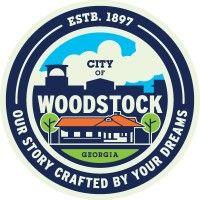 city of woodstock, georgia logo image