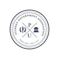 the student government association of pace university, new york logo image