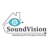 soundvision, llc audio video lighting shading logo image