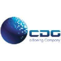 cdg, a boeing company logo image