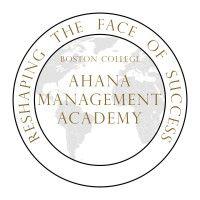 boston college ahana+ management academy logo image