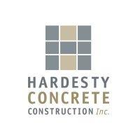 hardesty concrete construction, inc. logo image