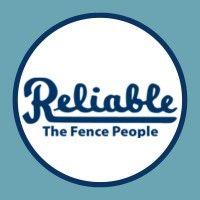 reliable the fence people logo image