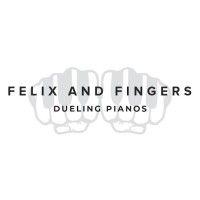 felix and fingers dueling pianos logo image