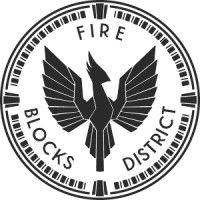 fire blocks district logo image