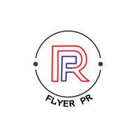 flyer public relations logo image