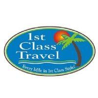 1st class travel logo image