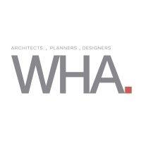 wha | architects . planners . designers logo image