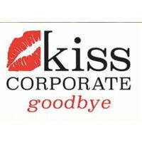 kiss corporate goodbye logo image