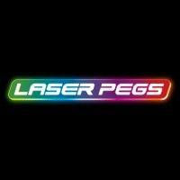 laser pegs logo image