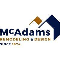 mcadams remodeling & design logo image