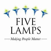 five lamps logo image