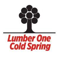 lumber one cold spring logo image