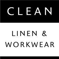 clean linen & workwear logo image