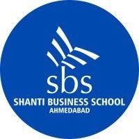 shanti business school logo image