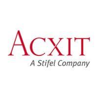 acxit - a stifel company logo image