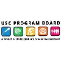 usc undergraduate student government program board logo image