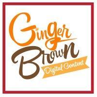 ginger brown digital content logo image