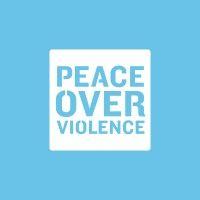 peace over violence logo image