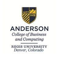 anderson college of business and computing – regis university logo image