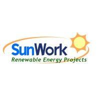 sunwork renewable energy projects logo image