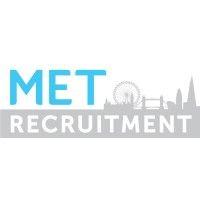 met recruitment london logo image