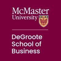 degroote school of business - mcmaster university