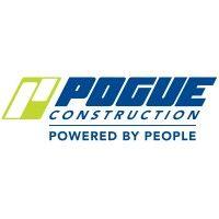 pogue construction logo image